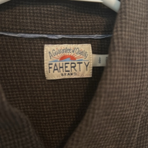 Faherty men’s long sleeve size large - Picture 2 of 3